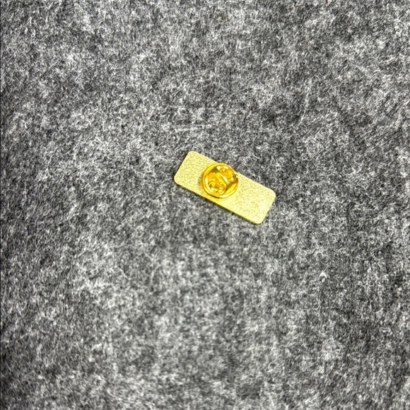 Gold Rectangular Pin - Picture 2 of 2